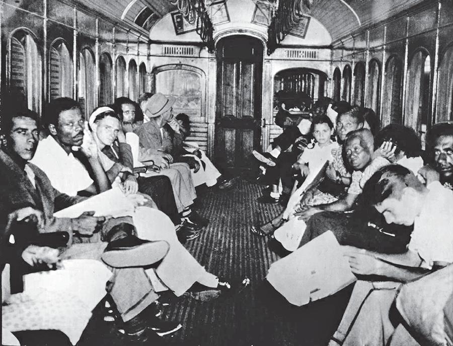 Passageiros do trem à Central do Brasil